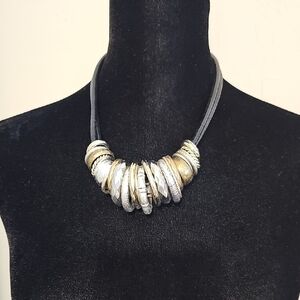 Chico's Silver and Gold Women's Necklace